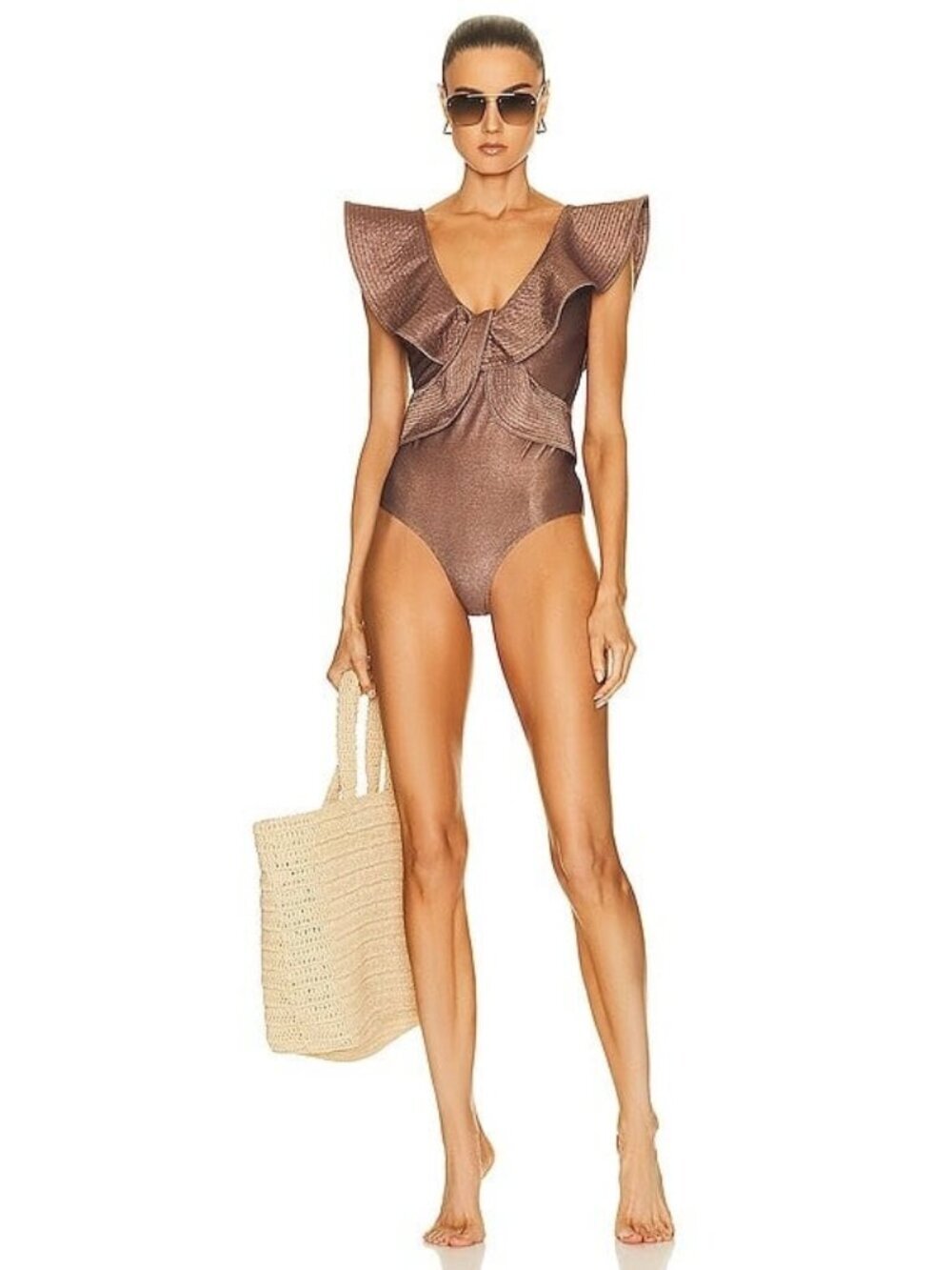 Johanna Ortiz Golden Beaches One Piece Swimsuit